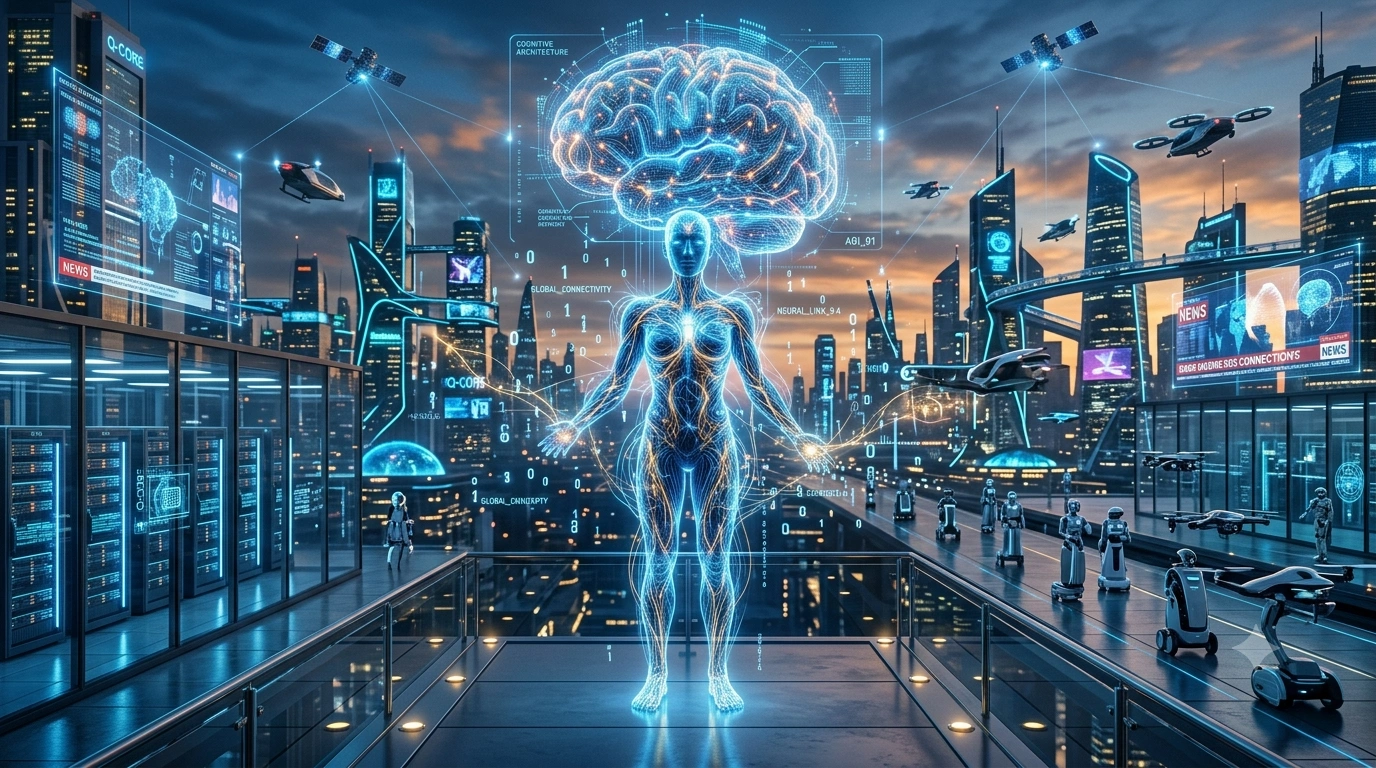 AGI by 2030:The Ultimate Guide featuring futuristic Artificial General Intelligence technology