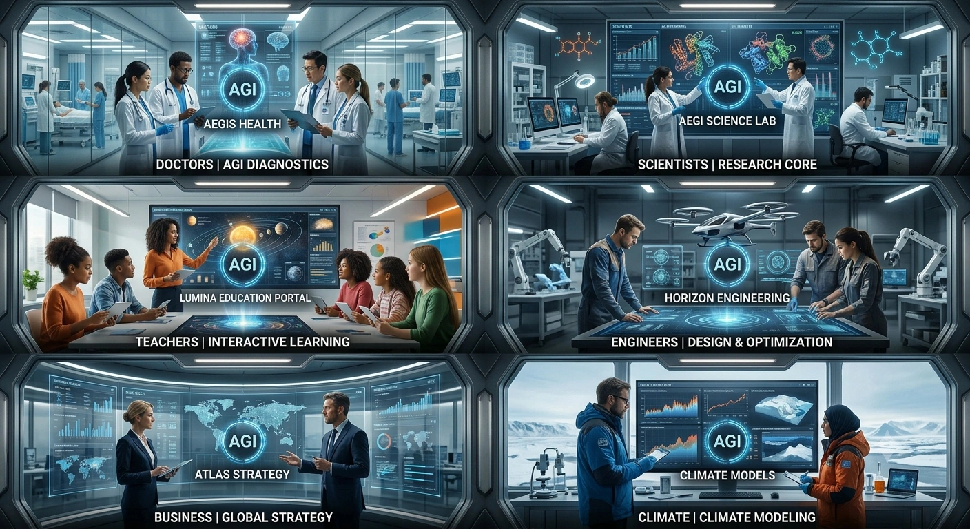 Benefits of Artificial General Intelligence across industries