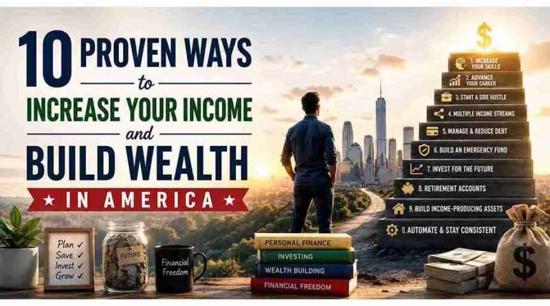 increase income and build wealth in America