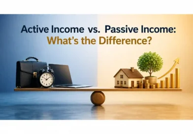 Active Income vs. Passive Income