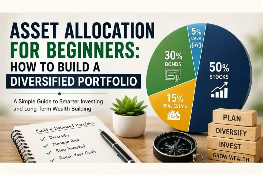Asset allocation for beginners and diversified investment portfolio