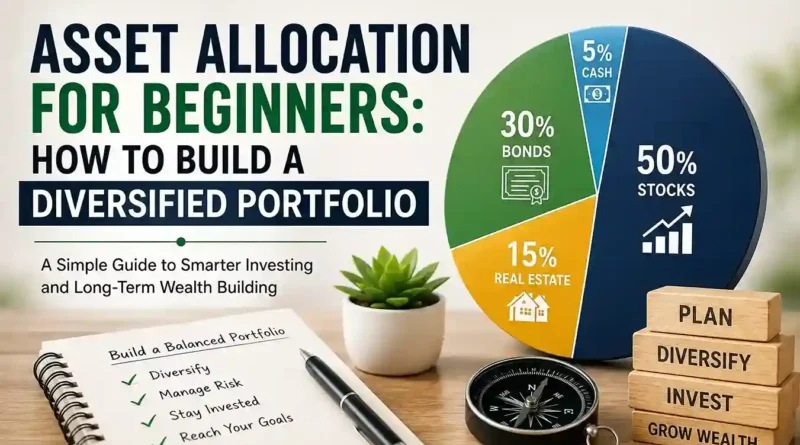 Asset allocation for beginners and diversified investment portfolio