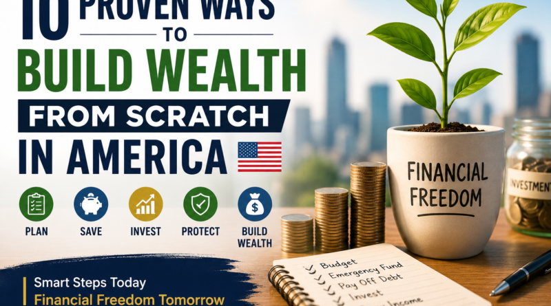 10 Proven Ways to Build Wealth From Scratch in America