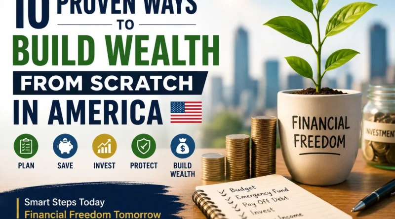 10 Proven Ways to Build Wealth From Scratch in America