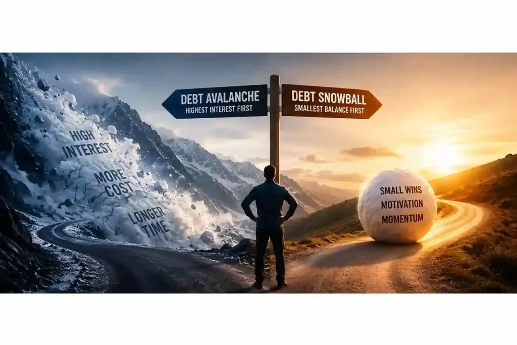 Debt avalanche vs debt snowball