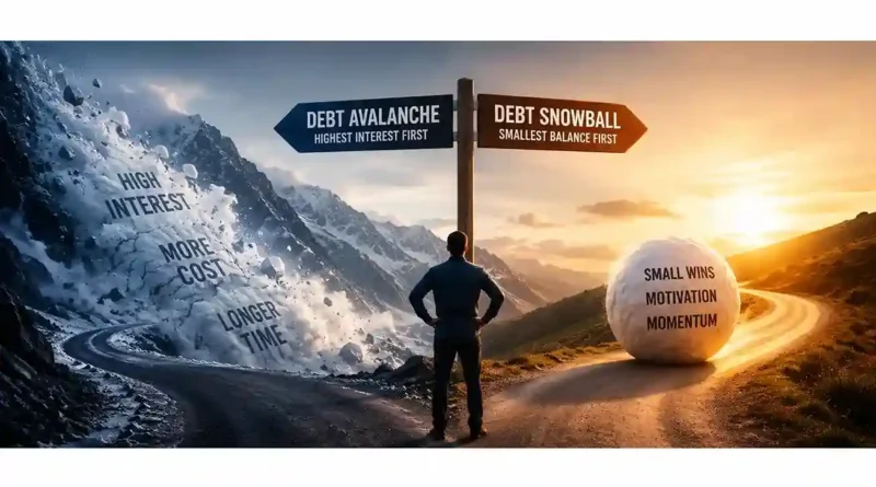Debt avalanche vs debt snowball