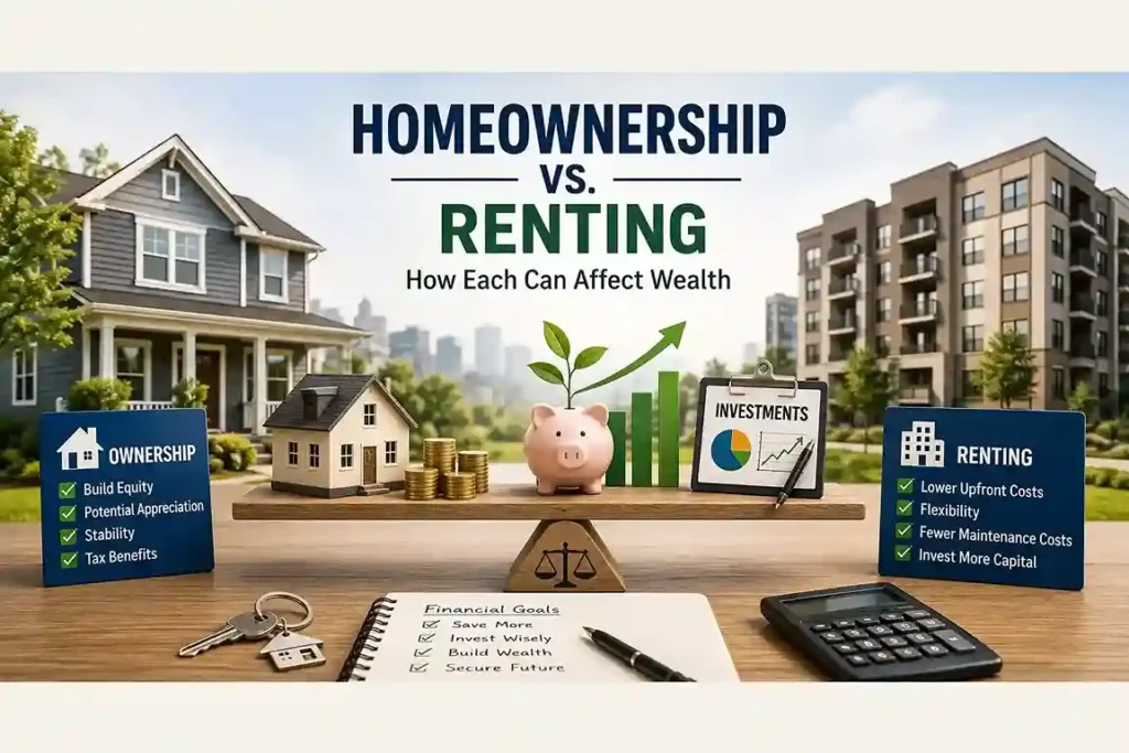 Homeownership vs. Renting Affecting Wealth
