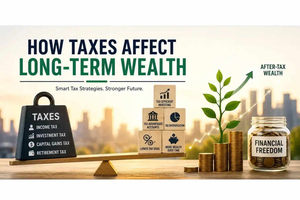 How Taxes Affect Long-Term Wealth