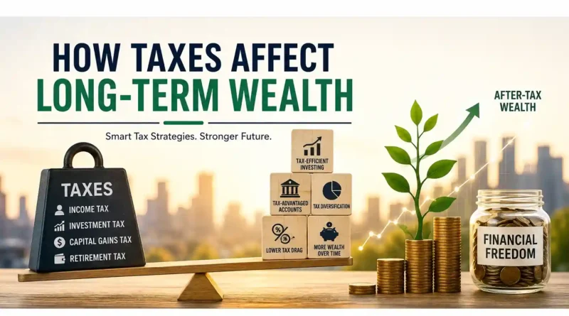 How Taxes Affect Long-Term Wealth