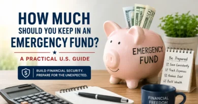 How much should you keep in an emergency fund in the U.S.