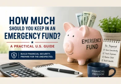 How much should you keep in an emergency fund in the U.S.