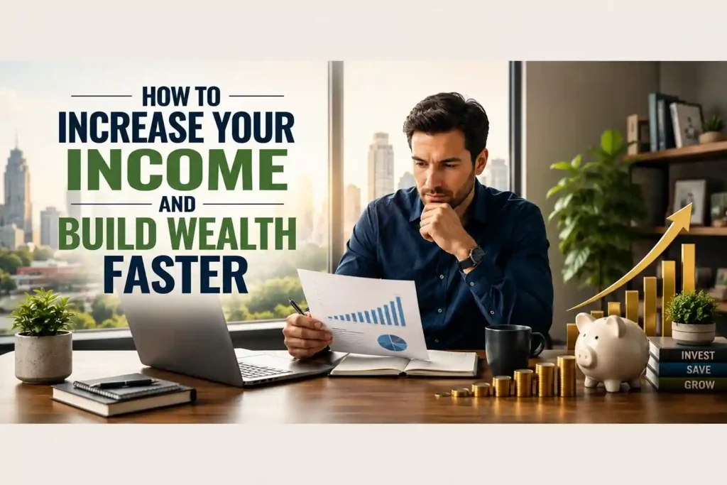 How to increase your income and build wealth faster