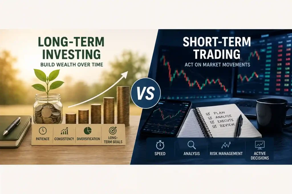 Long-Term Investing vs. Short-Term Trading
