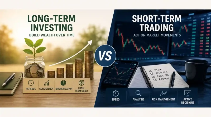Long-Term Investing vs. Short-Term Trading