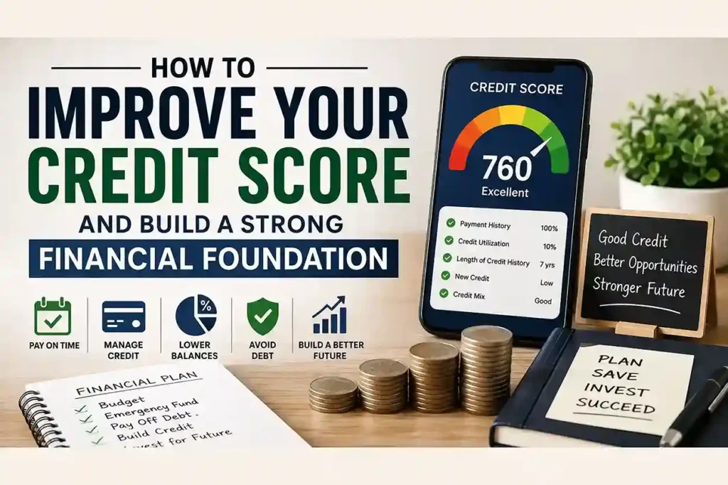 How to improve your credit score and build a strong financial foundation