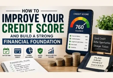 How to improve your credit score and build a strong financial foundation
