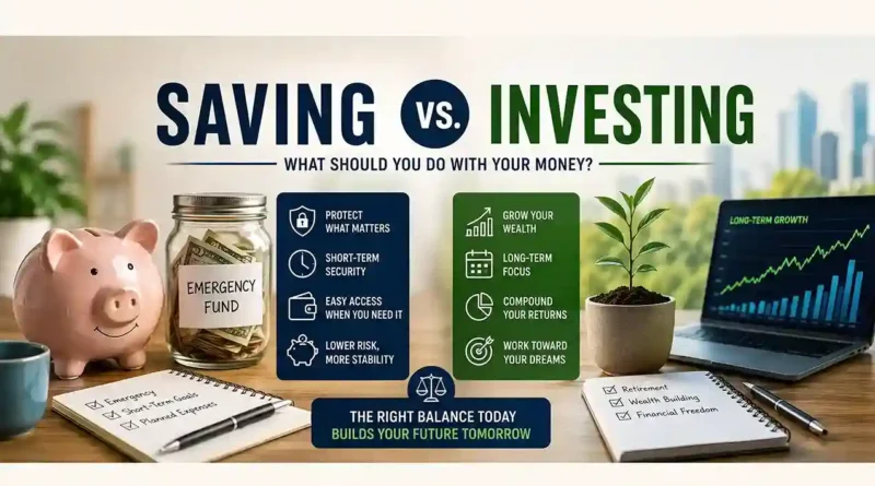 saving vs. investing